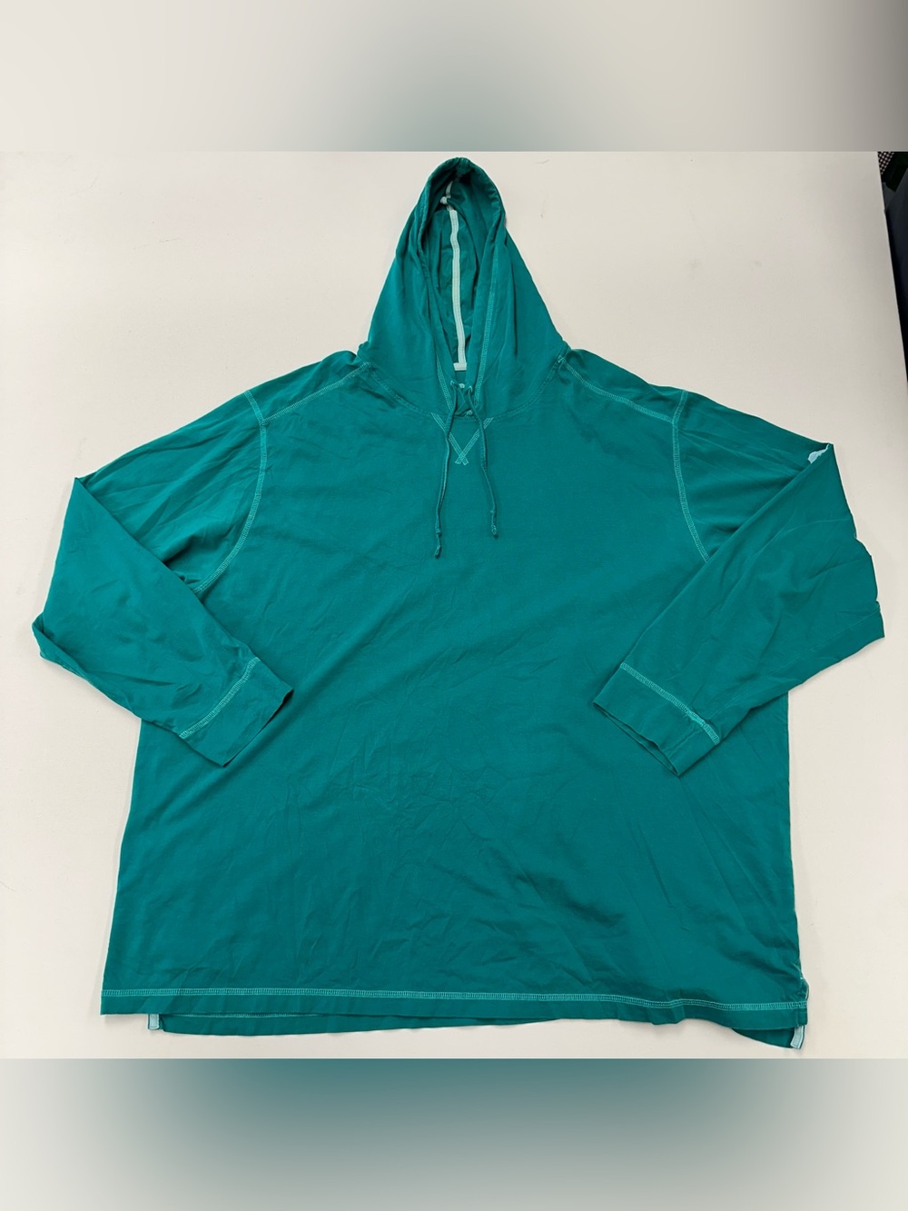 Tommy Bahama Hoodie Men’s 3XLB Blue Pullover Hooded Sweatshirt